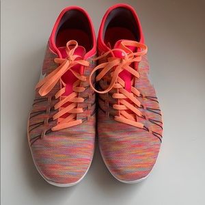 Nike Free TR 6 - multi bright colors - size 9.5
